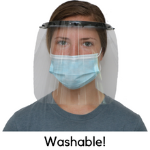 Load image into Gallery viewer, BULK | Protective Face Shields | Adjustable Strap and Extreme Lightweight | Family Owned USA Company