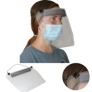 Protective Face Shields | Adjustable  Strap and Extreme Lightweight  | Family Owned USA Company